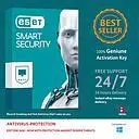 ESET Smart Security 3U-1Yr 2018 Key Card