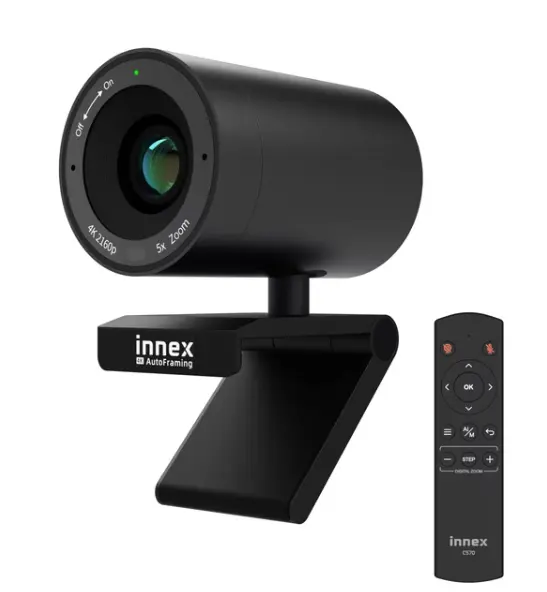 Innex C570-120 Degree 4K Conference camera with AI Tracking