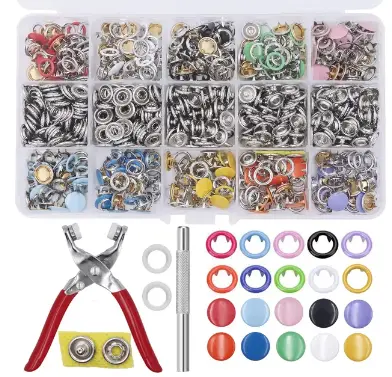 Prong Snaps Buttons Tools