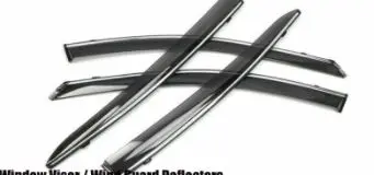 Window Deflector Visor Rain Sun Vent Cover