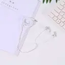 Braided Jacket In-Ear Earphones (Silver)